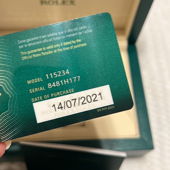 Rolex datejust 34 diamond ls watch - Picture 3 of 9